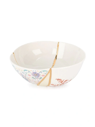 Shop Seletti Kintsugi Bowl In White