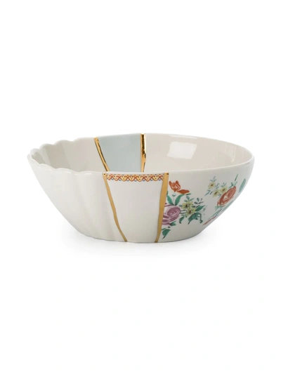 Seletti Kintsugi Bowl In White