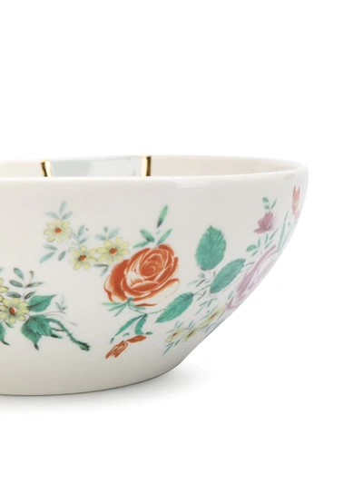 Seletti Kintsugi Bowl In White