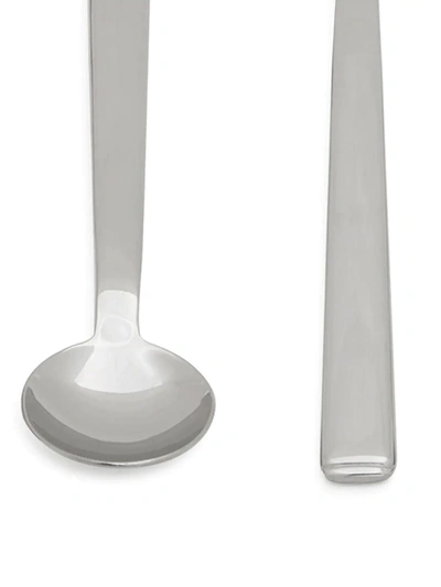 Alessi Rundes Modell 24-piece Cutlery Set In Silver