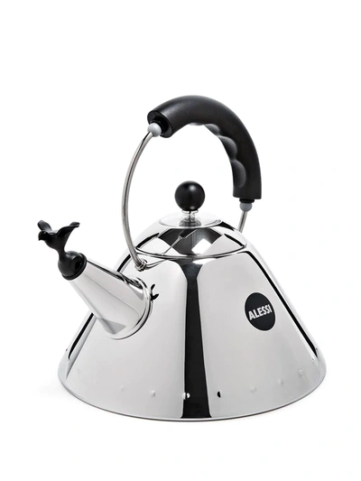 Shop Alessi 9093 Bird Kettle In Silver