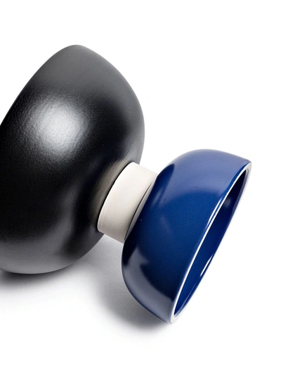 Bitossi Ceramiche Footed Bowl In Black