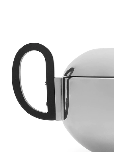 Shop Tom Dixon Form Tea Pot In Silver