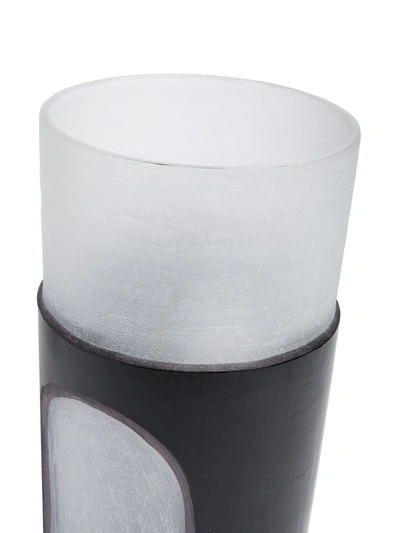 Tom Dixon Carved Vase In White