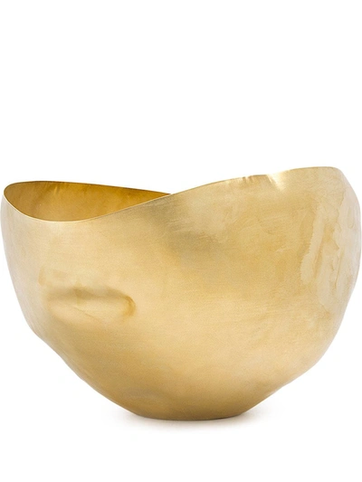 Shop Tom Dixon Bash Vessel In Gold