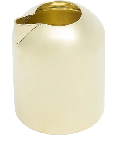 Shop Tom Dixon Form Milk Jug In Gold