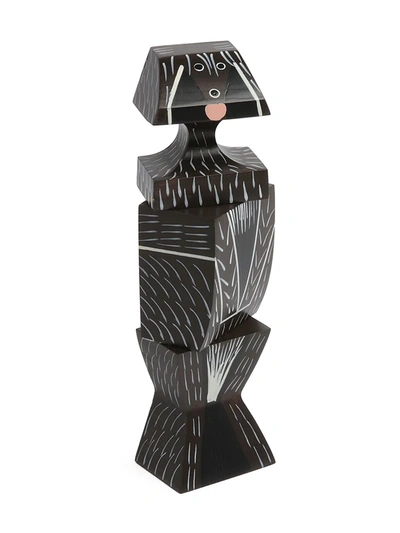 Shop Vitra Textured Doll Dog In Black