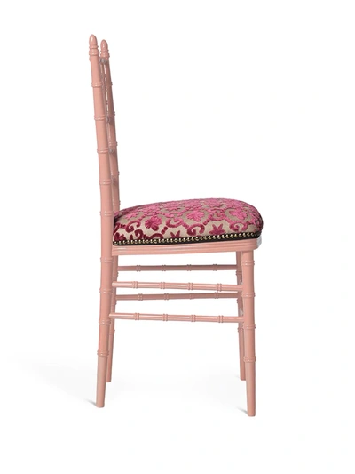 Shop Gucci Chiavari Chair In Pink