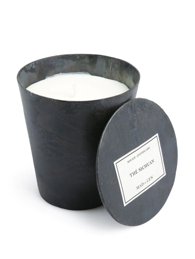 Shop Mad Et Len The Sichuan Bougie Vestimentale Candle (450g) In Black