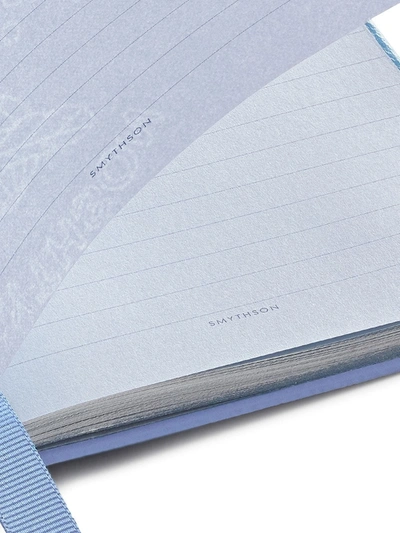 Smythson Chelsea Notebook In Blue