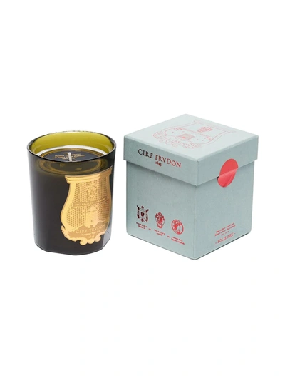 Cire Trudon Green And White Solis Rex Candle In Green