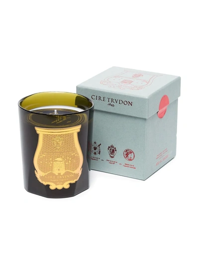 Cire Trudon Green And White Abd El Kader Candle In Green