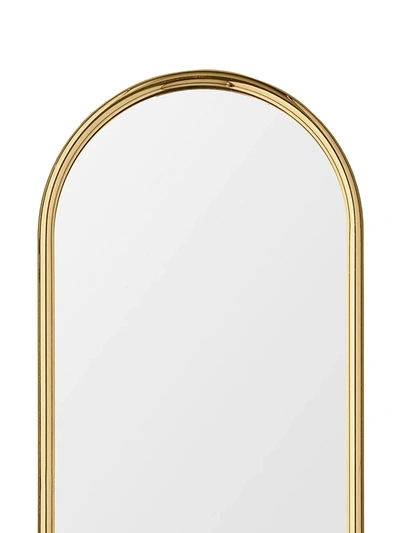 Shop Aytm Large Angui Mirror In Gold