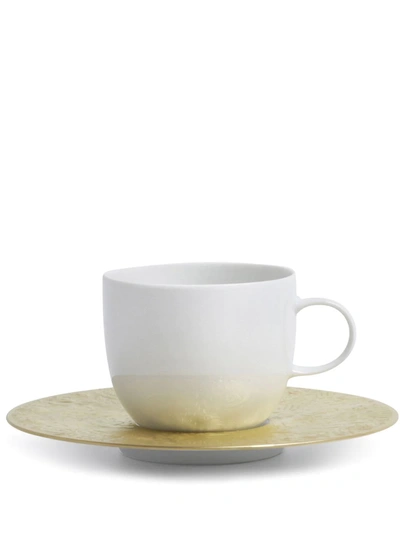 Rosenthal Zauberflöte Sarastro Cup-and-saucer Set In White