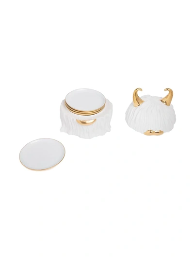 Shop L'objet Lynda Plate Holder In White