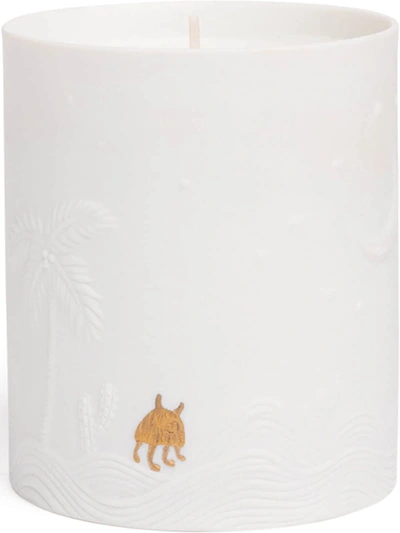 Shop L'objet Mojave Palm Candle In White