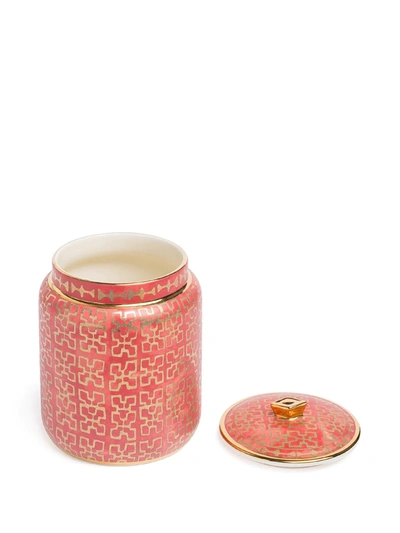 Shop L'objet Fortuny Canister In Red