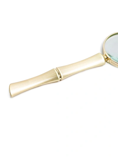 Shop L'objet Bambou Magnifying Glass In Gold