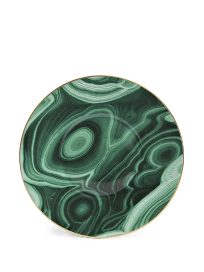 Shop L'objet Malachite Tea Cup Set In Green