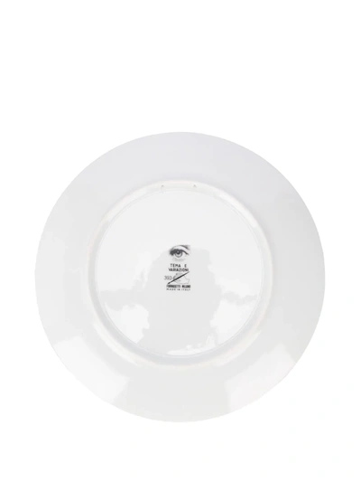 Fornasetti Printed Face Plate In Black