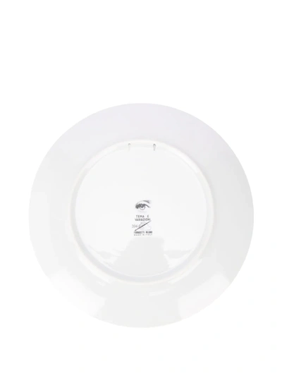 Fornasetti Eyes And Lips Print Plate In White