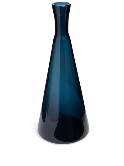 Shop Nasonmoretti Morandi Tapered Bottle (35cm) In Blue