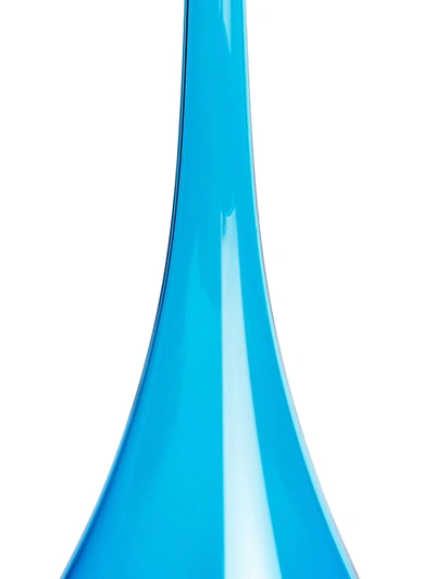 Shop Nasonmoretti Bolle Sheer Vase In Blue