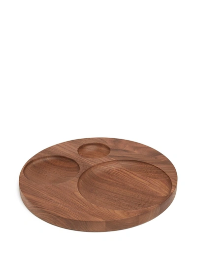 Shop Tre Product Moln Wood Tray In Brown