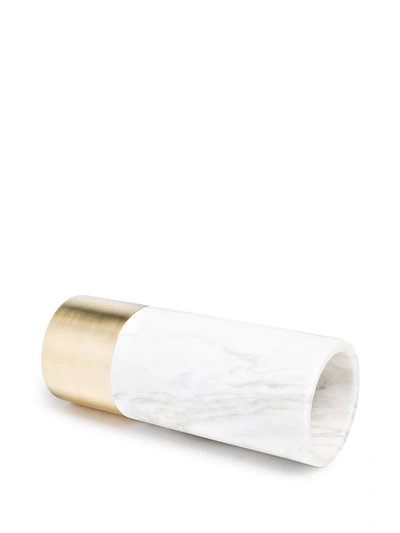 Michaël Verheyden Tall Duet Marble Vase In White