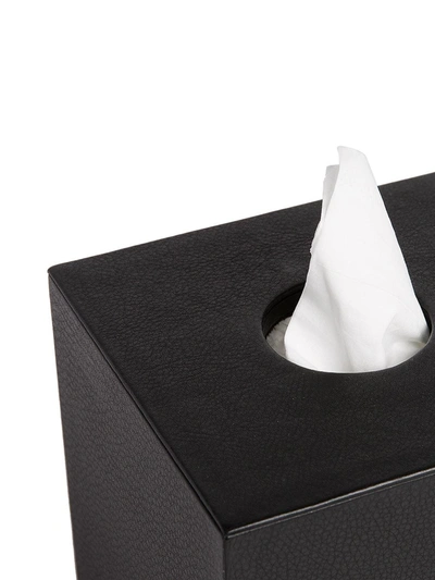 Shop Michaël Verheyden Niez Cube Tissue Box In Black