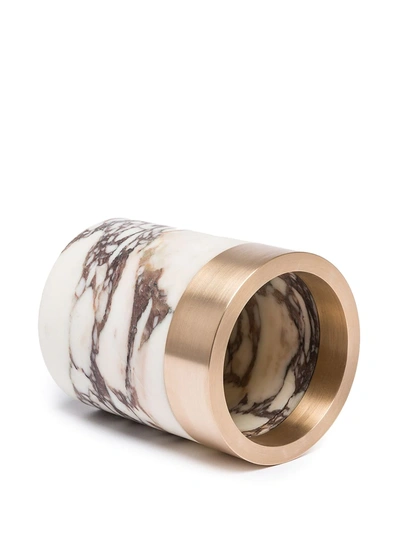 Michaël Verheyden Small Coppa Marble Container In Neutrals