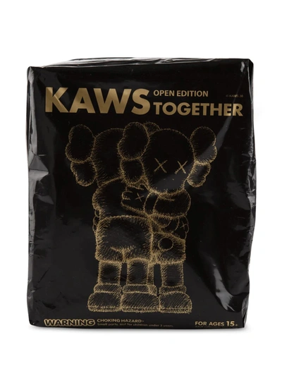 Shop Kaws "together" Companion Figure In Black