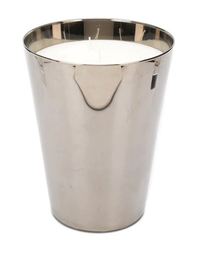Baobab Collection Platinum 24 Scented Candle (3kg) In Silver