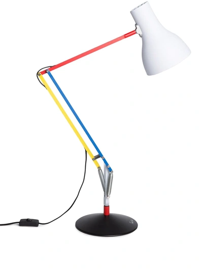 Shop Anglepoise X Paul Smith Type 75 Desk Lamp In White