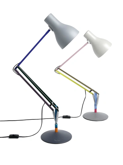 Shop Anglepoise X Paul Smith Type 75 Desk Lamp In White