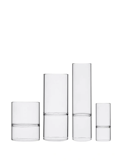 Fferrone Design Revolution Liqueur Glasses (set Of 2) In Neutrals