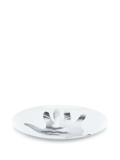 Fornasetti Lina Cavalieri-print Wall Plate In White