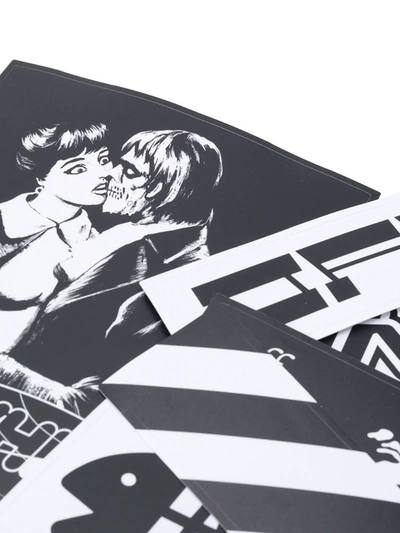 Off-white Graphic-print Sticker Set In White
