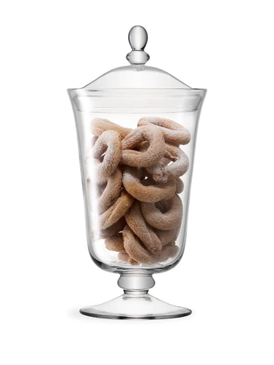 Shop Lsa International Serve Bonbon Large Jar In Neutrals