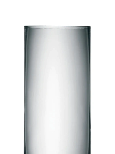 Lsa International Column Medium Glass Vase In Neutrals