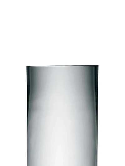 Shop Lsa International Column Large Glass Vase In Neutrals