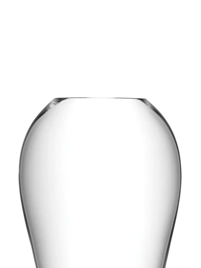 Shop Lsa International Flower Grand Bouquet Glass Vase In Neutrals