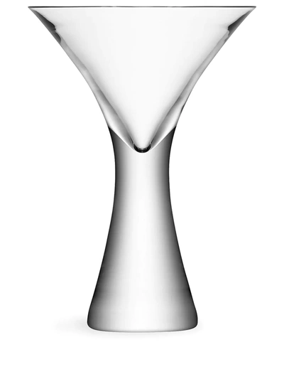 Shop Lsa International Moya Cocktail Glasses (set Of 2) In White