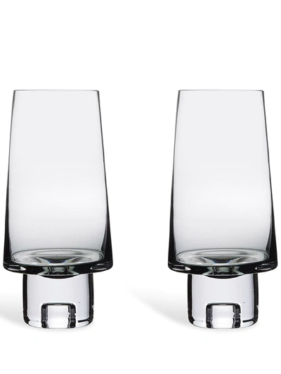 Shop Tom Dixon Tank Ball Glasses (set Of 2) In Neutrals