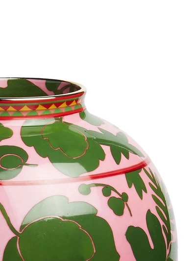 La Doublej Wildbird Medium Porcelain Vase In Pink
