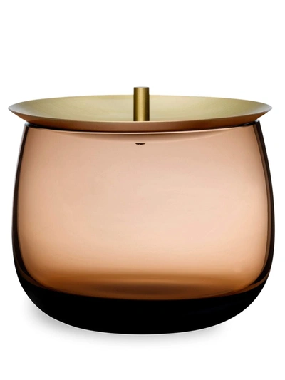 Nude Beret Small Storage Box In Brown