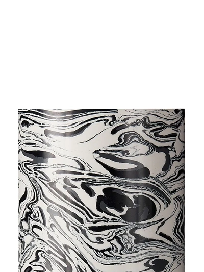 Shop Tom Dixon Swirl Medium Vase In Black