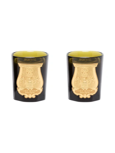 Shop Cire Trudon Imperial Duet Scented Candle Set In Black