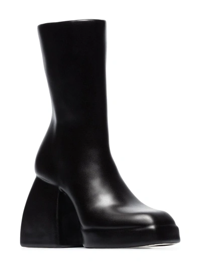 Shop Anissa Kermiche X Nodaleto Ceramic Boot Vase In Black