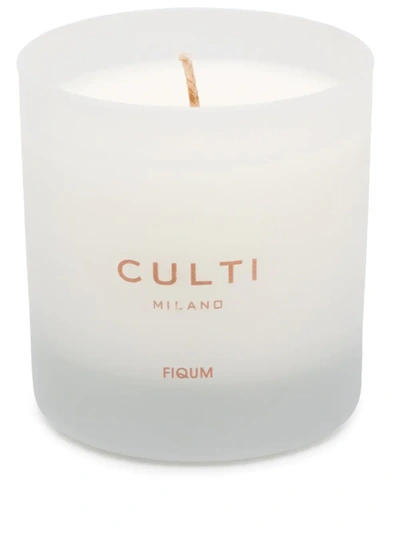 Culti Milano Velvet Scented Candle (270g) In White